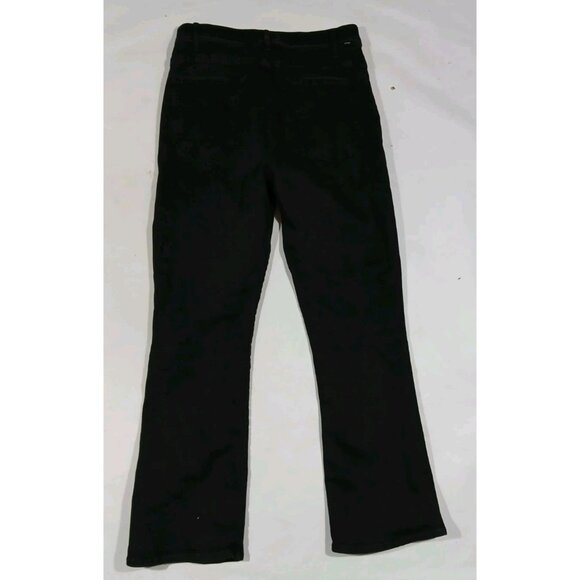 Mother The Hustler Ankle Jeans Size 31 Not Guilty Black High Rise Cotton - Picture 9 of 11